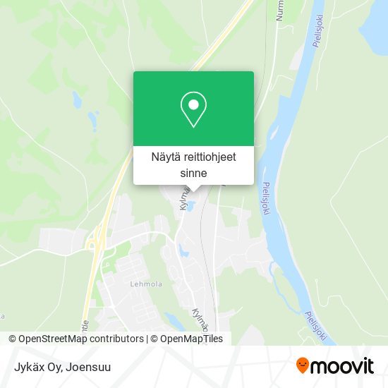 Jykäx Oy kartta