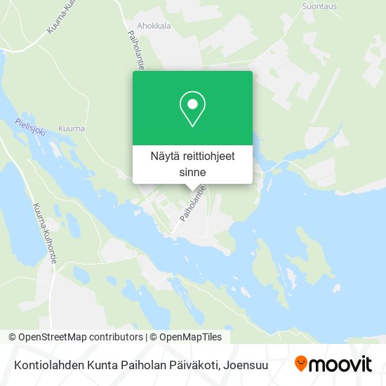 Kontiolahden Kunta Paiholan Päiväkoti kartta