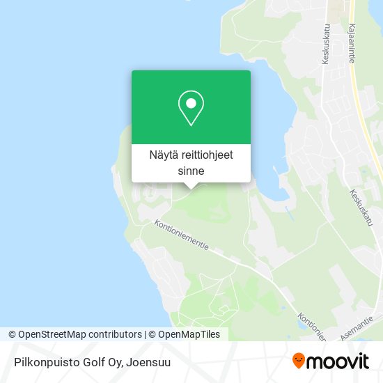 Pilkonpuisto Golf Oy kartta