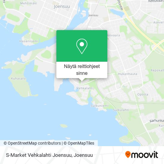 S-Market Vehkalahti Joensuu kartta