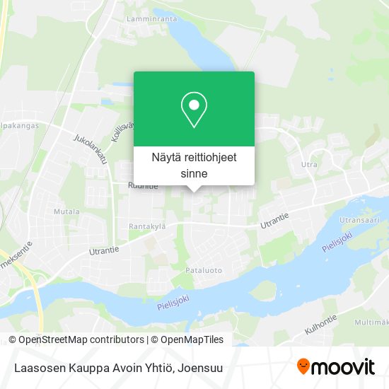 Laasosen Kauppa Avoin Yhtiö kartta