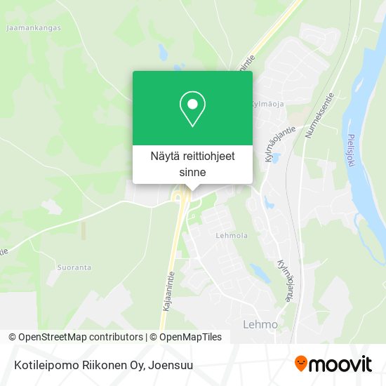 Kotileipomo Riikonen Oy kartta