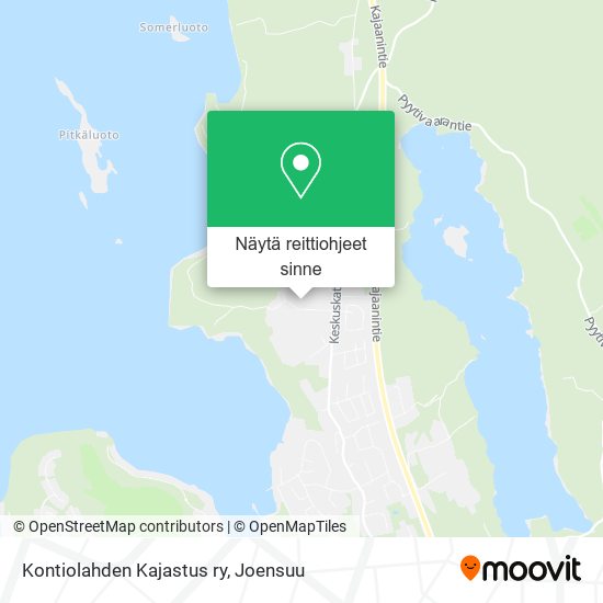 Kontiolahden Kajastus ry kartta