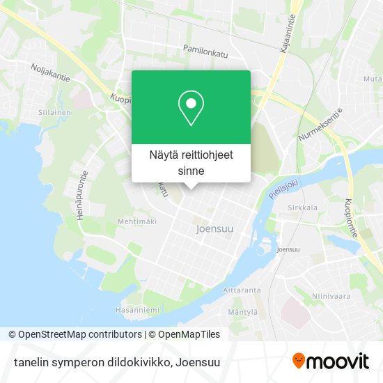 tanelin symperon dildokivikko kartta