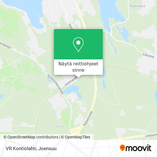 VR Kontiolahti kartta