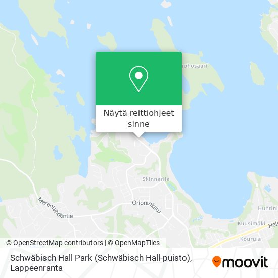 Schwäbisch Hall Park (Schwäbisch Hall-puisto) kartta