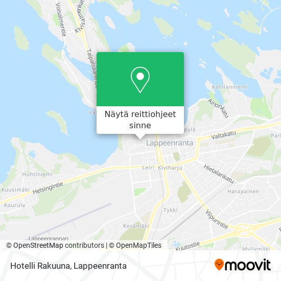 Kuinka päästä kohteeseen Hotelli Rakuuna paikassa Lappeenranta  kulkuvälineellä Bussi?