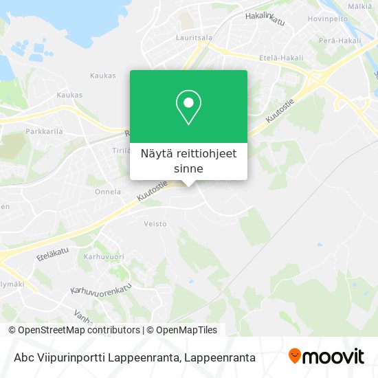 Abc Viipurinportti Lappeenranta kartta
