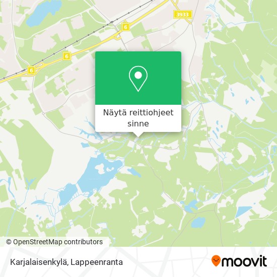 Karjalaisenkylä kartta