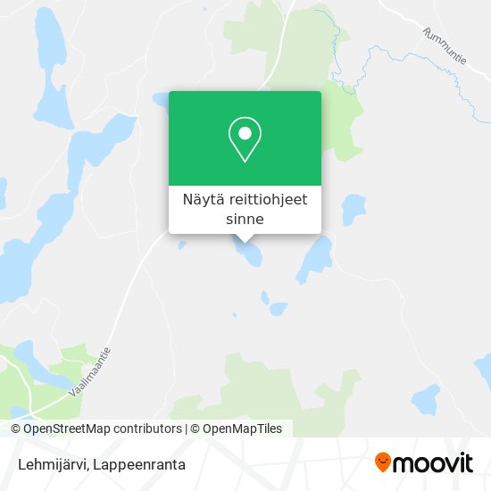 Lehmijärvi kartta