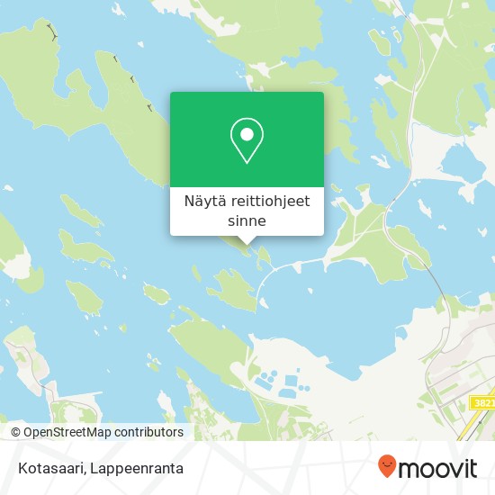 Kotasaari kartta