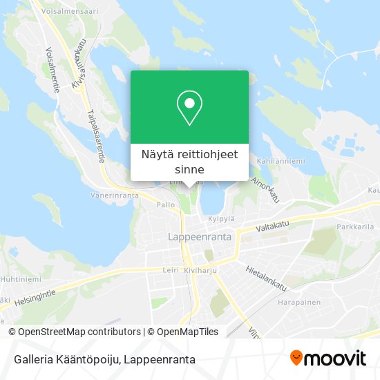 Galleria Kääntöpoiju kartta