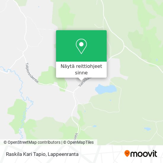 Raskila Kari Tapio kartta