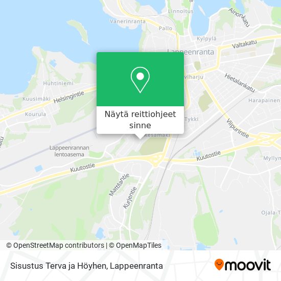 Sisustus Terva ja Höyhen kartta