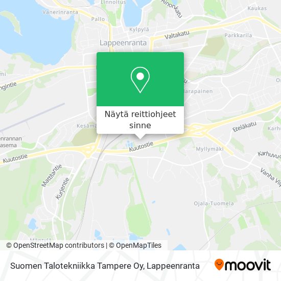Suomen Talotekniikka Tampere Oy kartta