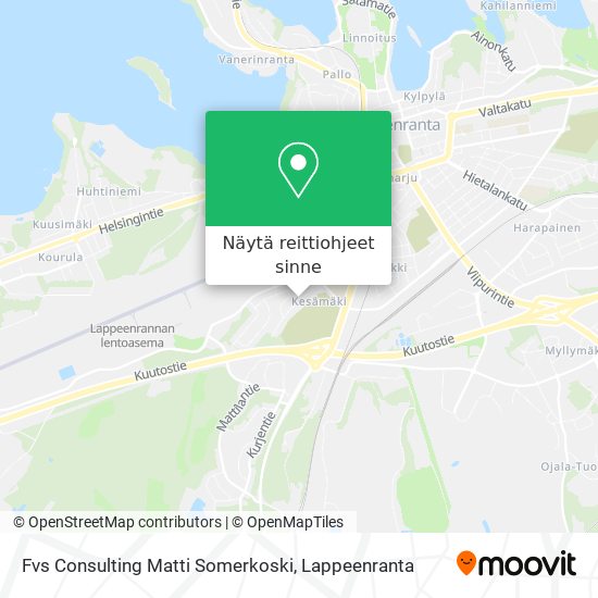 Fvs Consulting Matti Somerkoski kartta