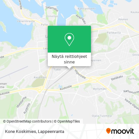 Kone Koskimies kartta