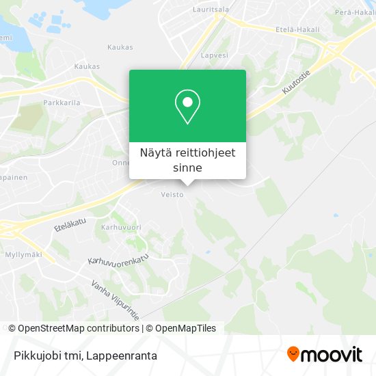 Pikkujobi tmi kartta