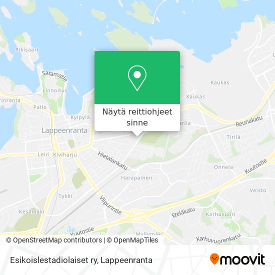 Esikoislestadiolaiset ry kartta