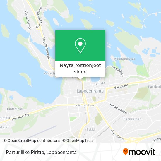 Parturiliike Piritta kartta