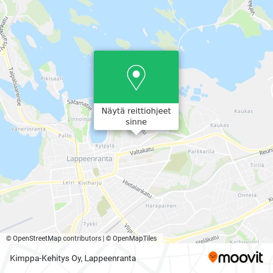 Kimppa-Kehitys Oy kartta