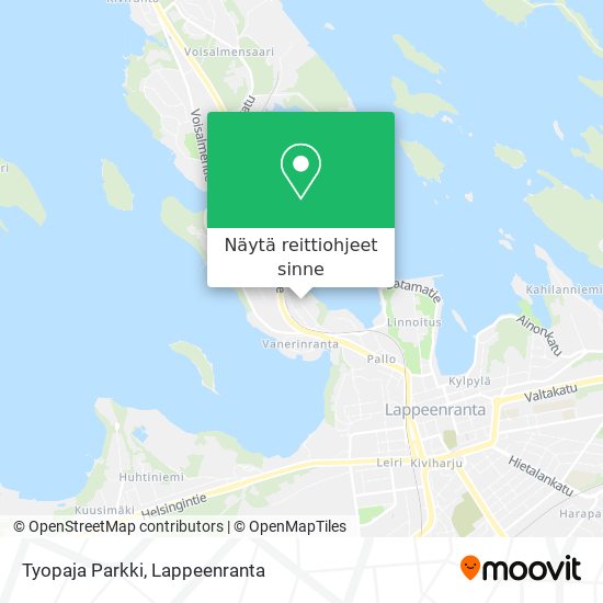 Tyopaja Parkki kartta