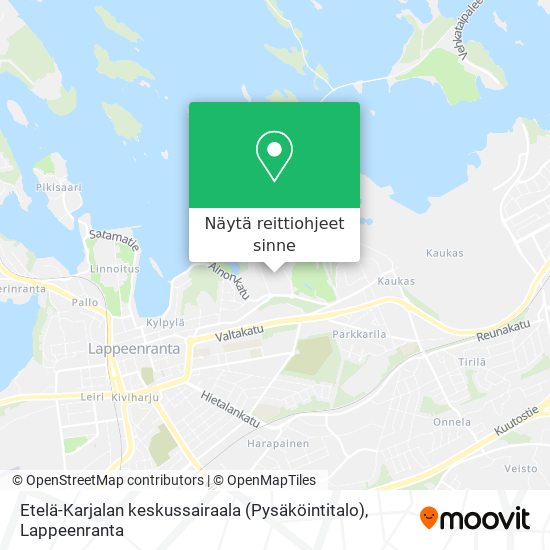 Kuinka päästä kohteeseen Etelä-Karjalan keskussairaala (Pysäköintitalo)  paikassa Lappeenranta kulkuvälineellä Bussi?