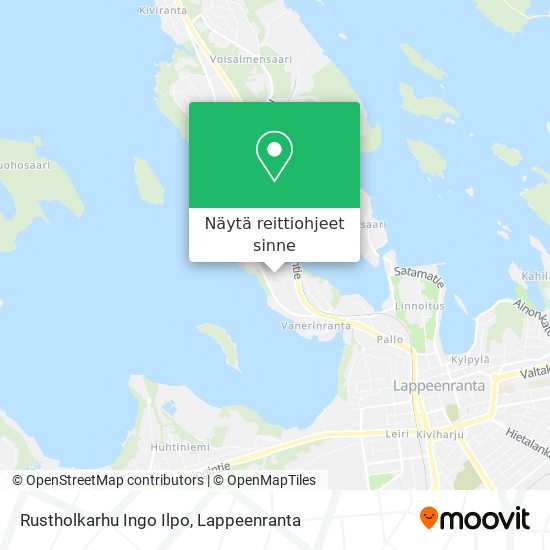 Kuinka päästä kohteeseen Rustholkarhu Ingo Ilpo paikassa Lappeenranta  kulkuvälineellä Bussi?