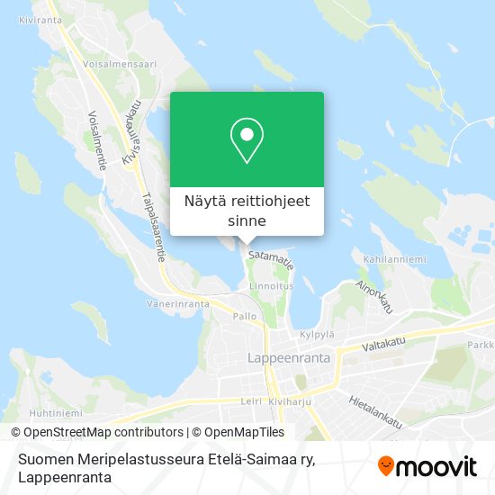 Suomen Meripelastusseura Etelä-Saimaa ry kartta