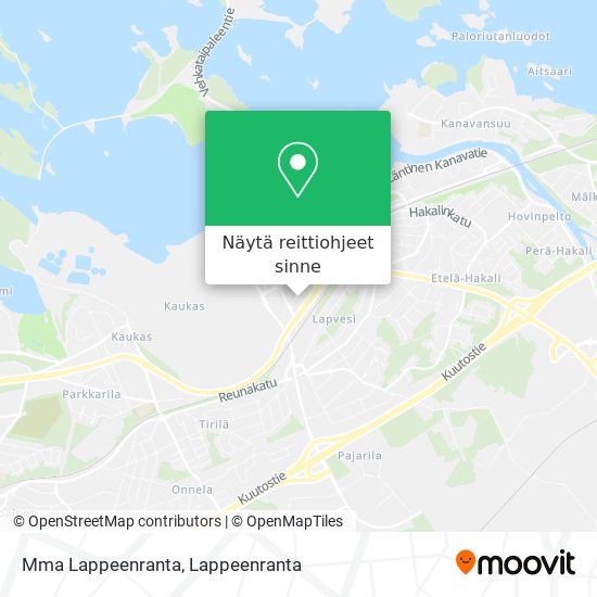 Mma Lappeenranta kartta
