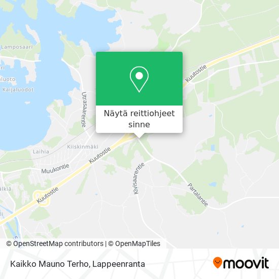 Kaikko Mauno Terho kartta