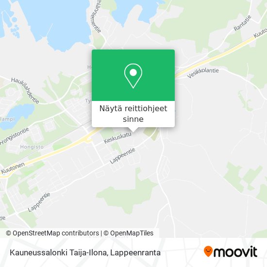 Kauneussalonki Taija-Ilona kartta