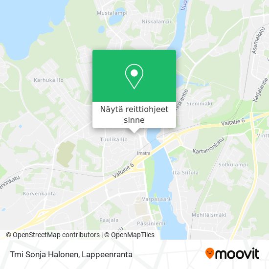 Tmi Sonja Halonen kartta