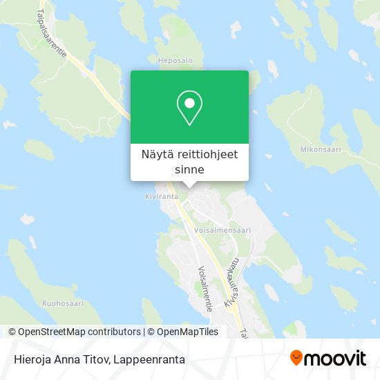 Hieroja Anna Titov kartta