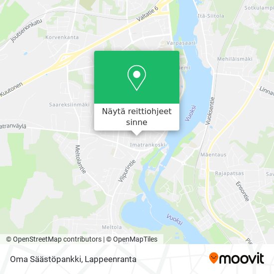 Oma Säästöpankki kartta