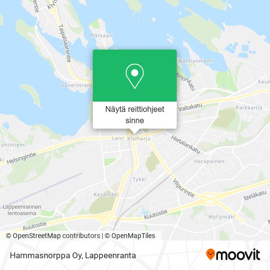 Hammasnorppa Oy kartta