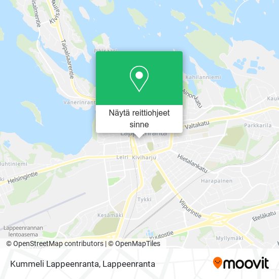 Kummeli Lappeenranta kartta