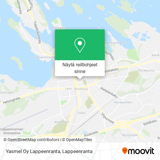 Yasmel Oy Lappeenranta kartta