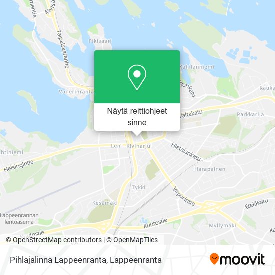 Pihlajalinna Lappeenranta kartta