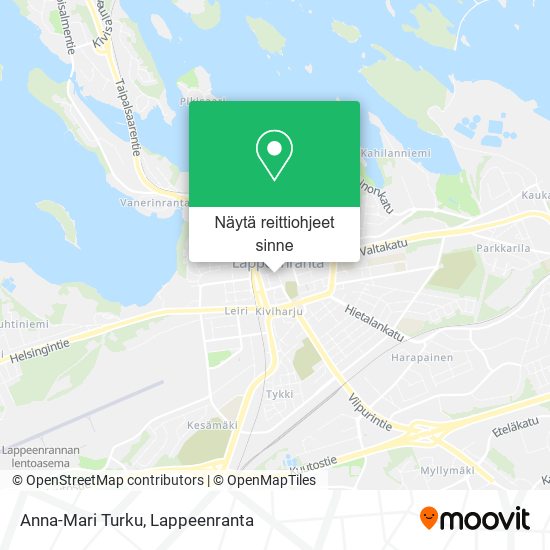 Anna-Mari Turku kartta