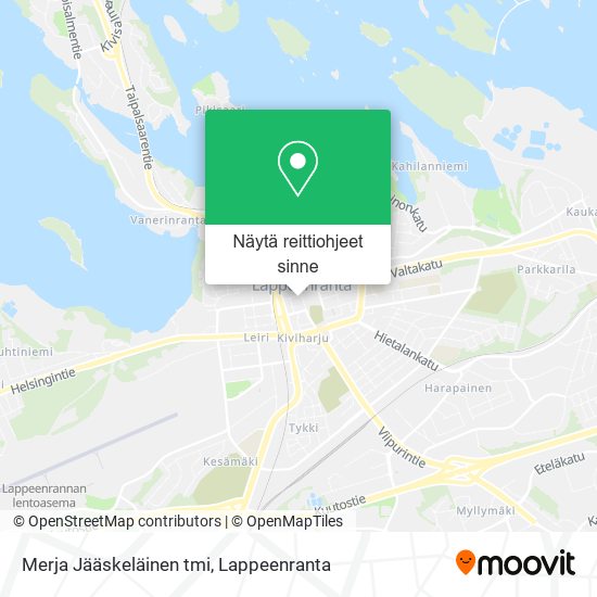 Merja Jääskeläinen tmi kartta