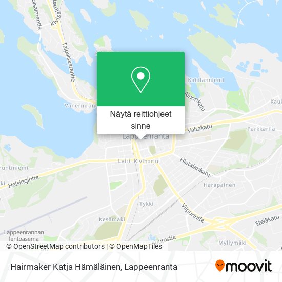 Hairmaker Katja Hämäläinen kartta
