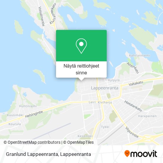 Granlund Lappeenranta kartta