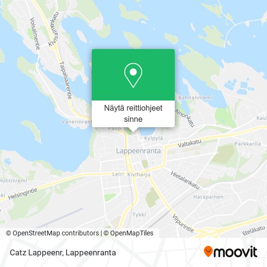 Catz Lappeenr kartta