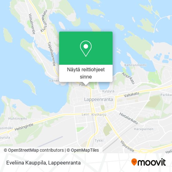 Eveliina Kauppila kartta