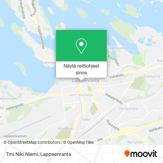 Tmi Niki Niemi kartta