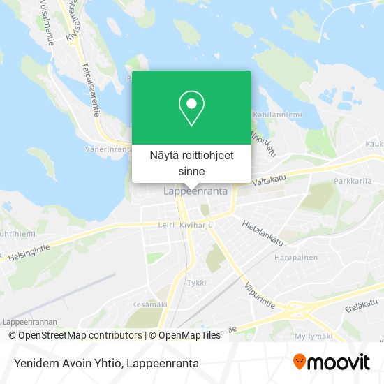 Yenidem Avoin Yhtiö kartta