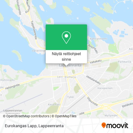 Eurokangas Lapp kartta