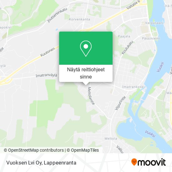 Vuoksen Lvi Oy kartta