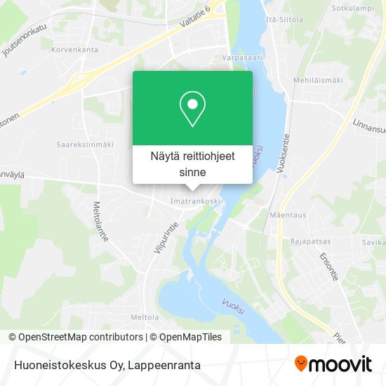 Huoneistokeskus Oy kartta